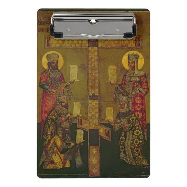 St. Constantine and St. Helena Mini Clipboard (Front)