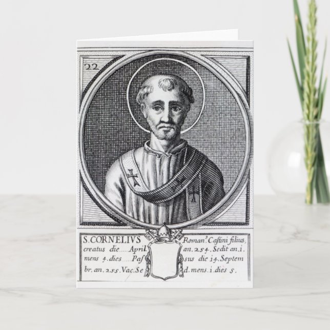 St. Cornelius Card (Front)