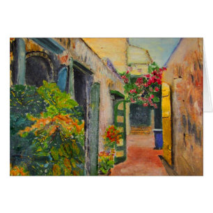 St. Croix Alley Blank Card