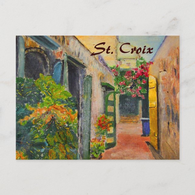St. Croix Alley Postcard (Front)