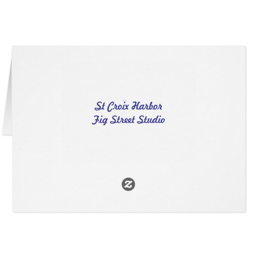 St Croix Harbor (Back Horizontal)