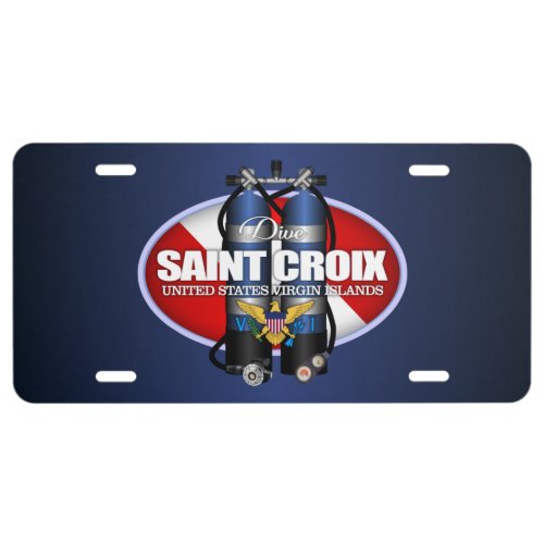 St Croix ST License Plate