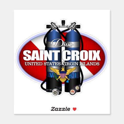 St Croix ST Sticker