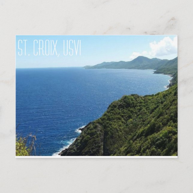St. Croix, USVI Postcard (Front)