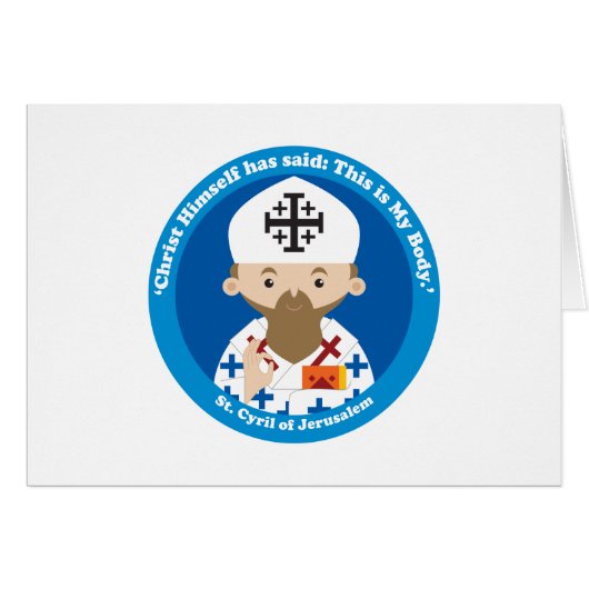 St. Cyril of Jerusalem (Front Horizontal)