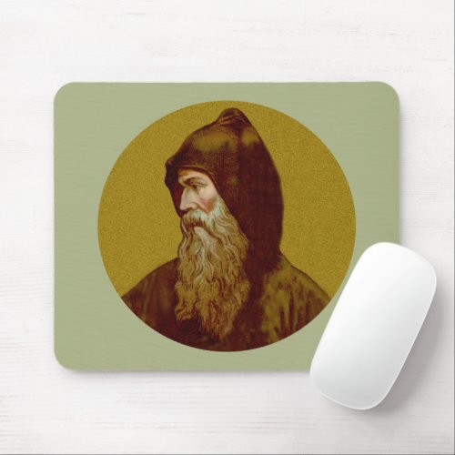 St Cyril the Monk M 002 Horizontal Mouse Pad