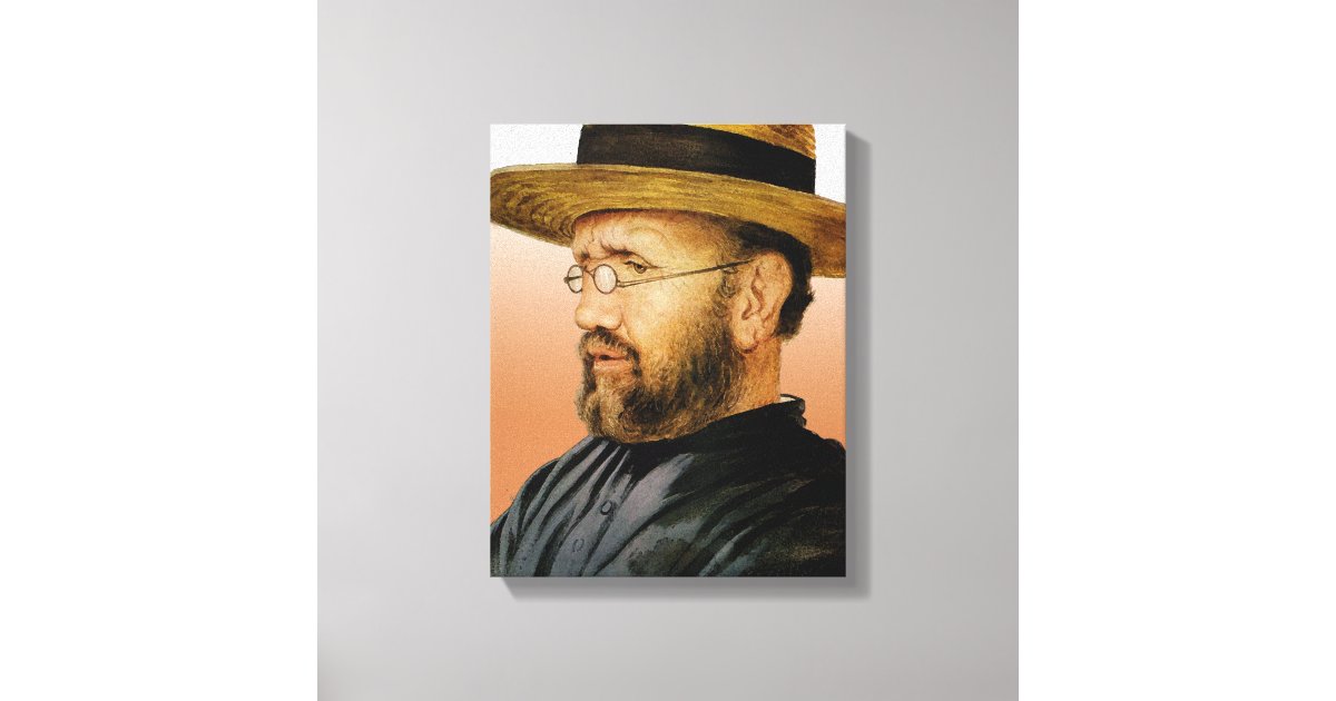 St. Damien of Molokai Canvas Print | Zazzle