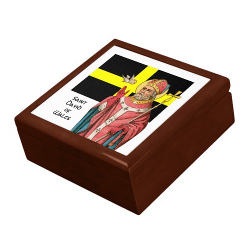 St David of Wales P 001 and His Flag Gift Box