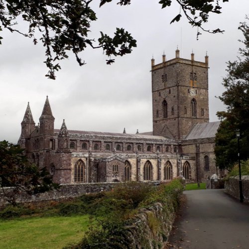 St Davids Cathedral Haverfordwest Pembrokeshire Note Card