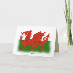 St. David's Day Card | Zazzle