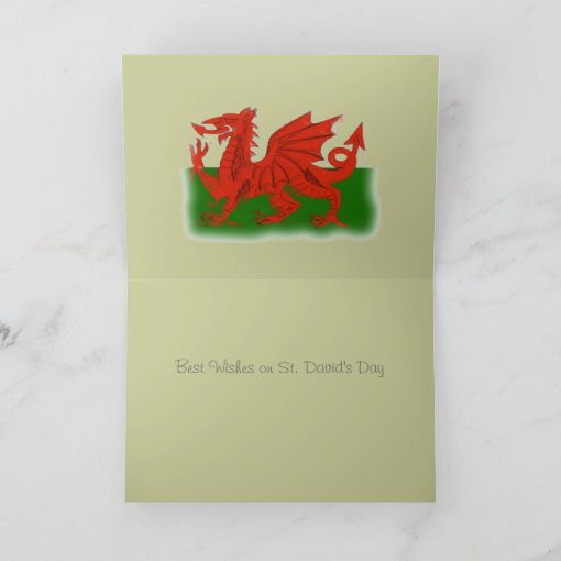 St. David's Day Card | Zazzle