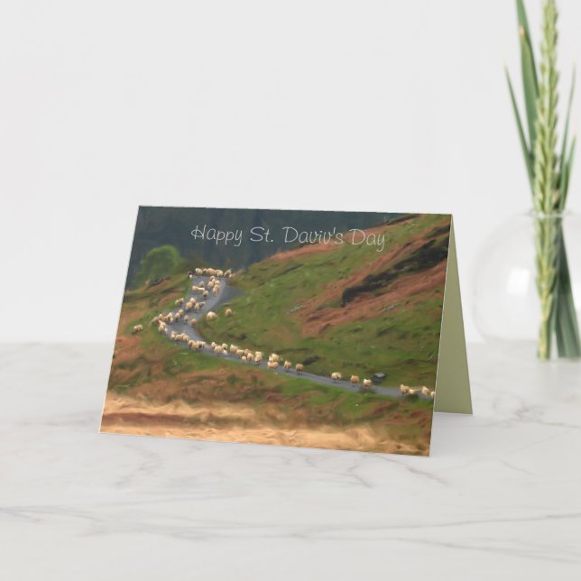 St. David's Day Card (Front)