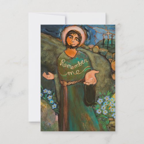 St Dismas the Good Thief Prayer Card