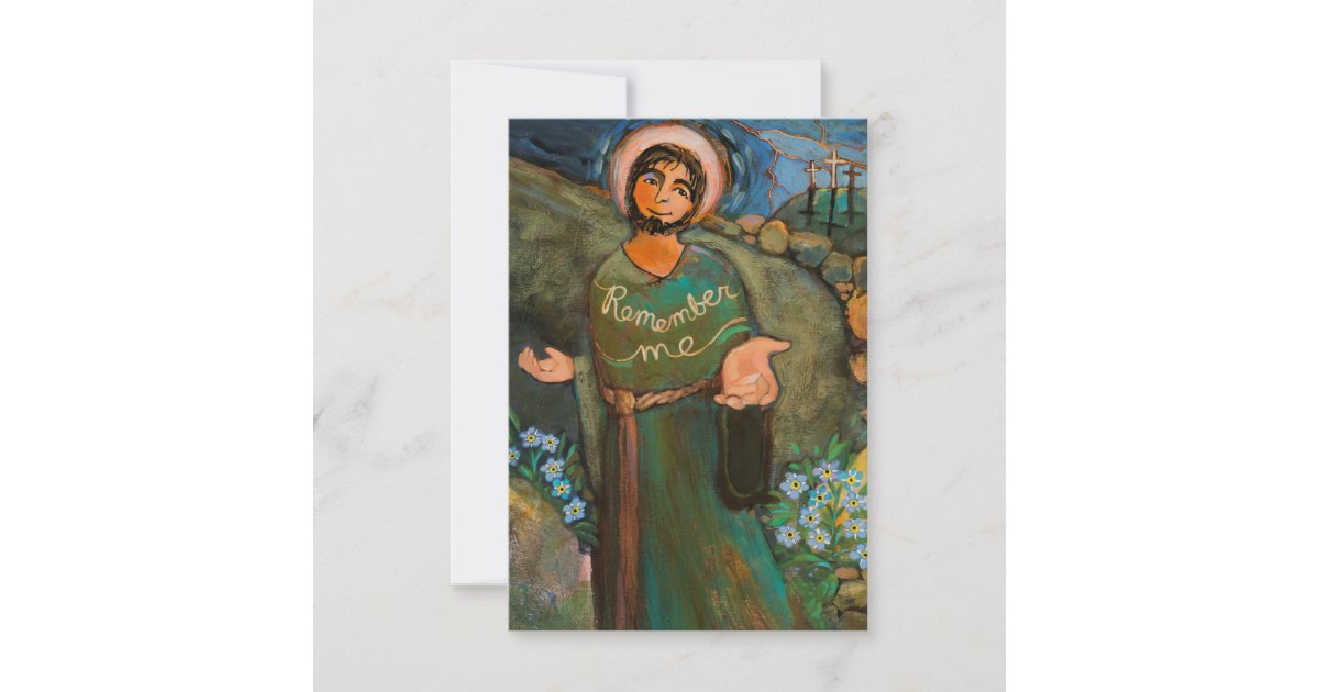 St. Dismas, the Good Thief Prayer Card | Zazzle