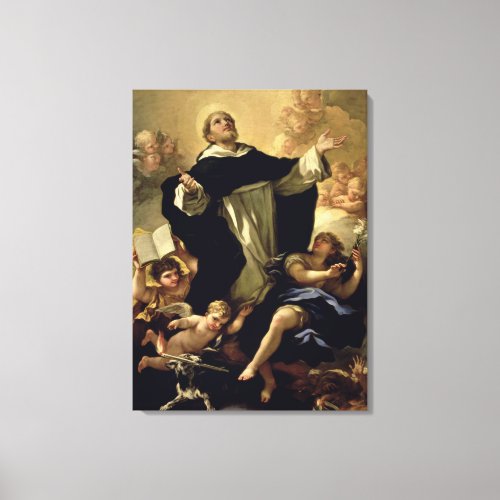 St Dominic 1170_1221 Canvas Print