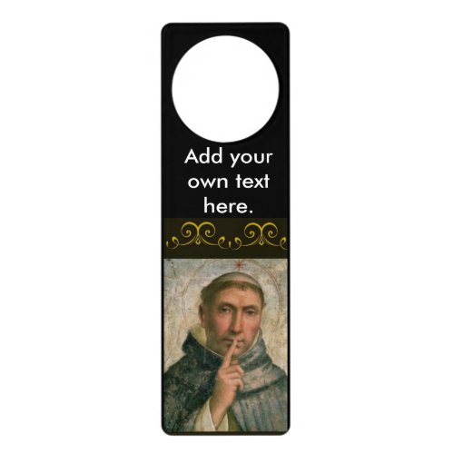 St Dominic _Add your own text Door Hanger