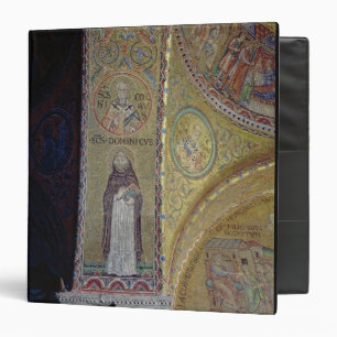 St. Dominic and St. Nicholas, mosaic in the atrium 3 Ring Binder