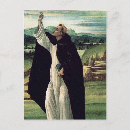 St Dominic c1498_1505 Postcard