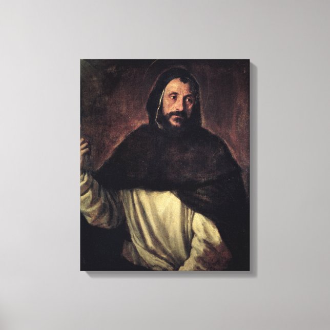 St. Dominic Canvas Print (Front)