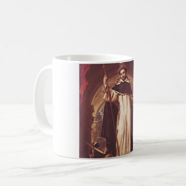 St. Dominic Coffee Mug (Front Left)