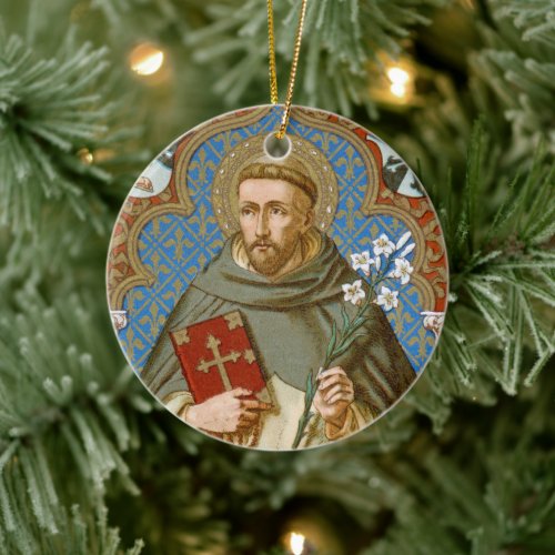 St Dominic de Guzman BK 011 Ceramic Ornament