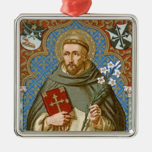 St Dominic de Guzman BK 011 Metal Ornament