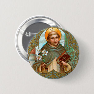 St. Dominic de Guzman (BK 07) Button