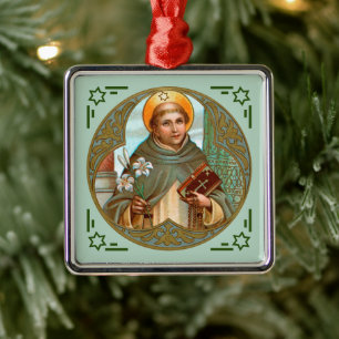 St. Dominic de Guzman (BK 07) Metal Ornament