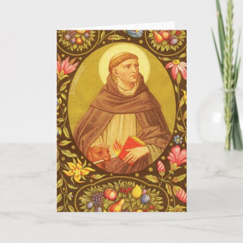 St Dominic de Guzman PM 02 Blank Greeting Card