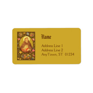 St. Dominic de Guzman (PM 02) NB Address Label 1b