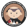 St. Dominic of Guzman Classic Round Sticker