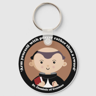 St. Dominic of Guzman Keychain