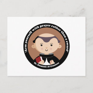 St. Dominic of Guzman Postcard