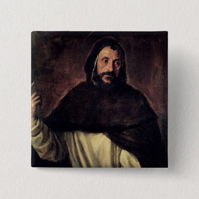 St. Dominic Pinback Button (Front)