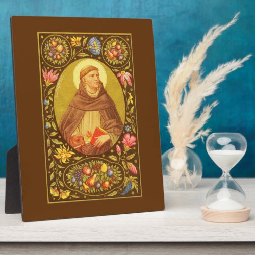 St Dominic PM 02 8x10 Plaque 1 With Easel