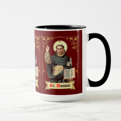 St Dominic Preaching BEN 002 Mug