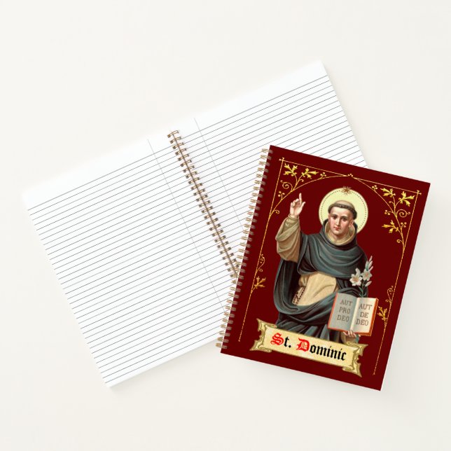 St. Dominic Preaching (BEN 002)  Notebook (Inside)