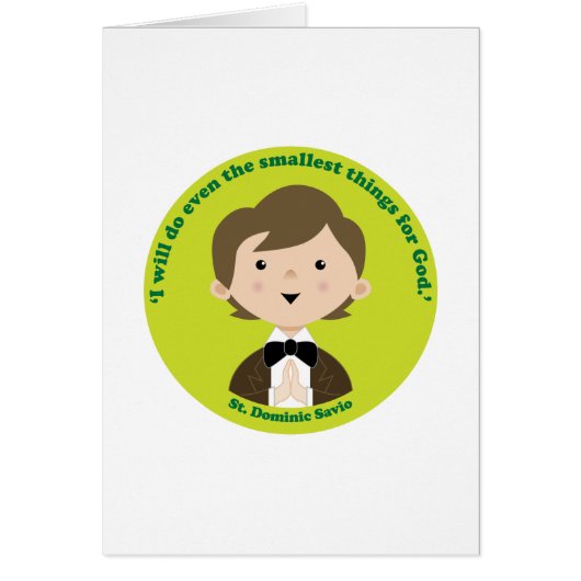 St. Dominic Savio Cards (Front)