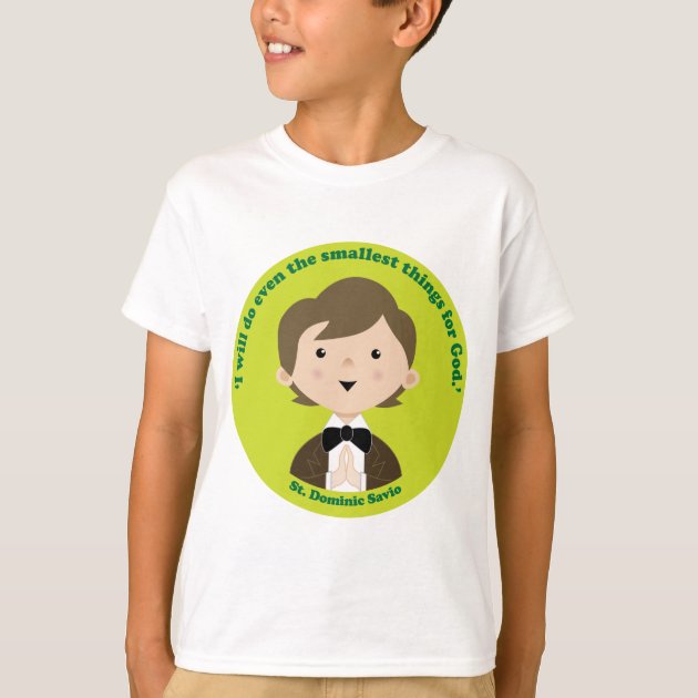 St. Dominic Savio T-Shirt | Zazzle