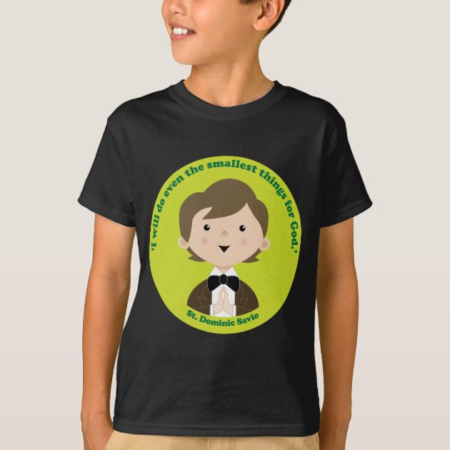 St. Dominic Savio T-Shirt | Zazzle