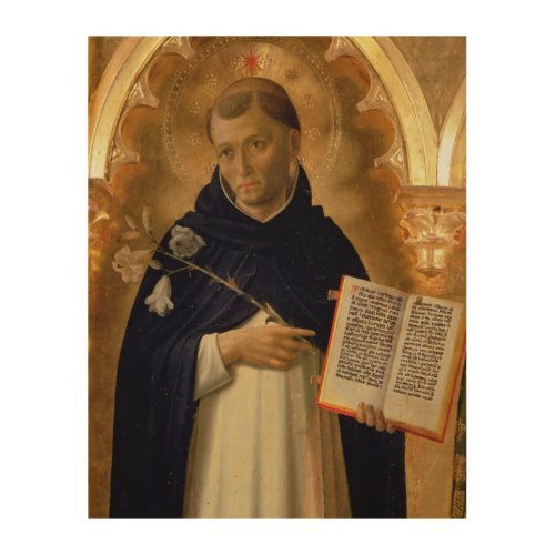 St Dominic Wood Wall Art