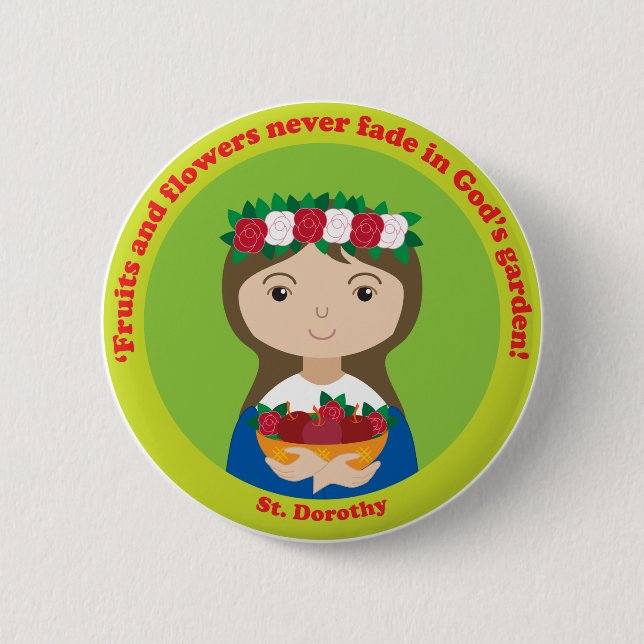 St. Dorothy Button (Front)