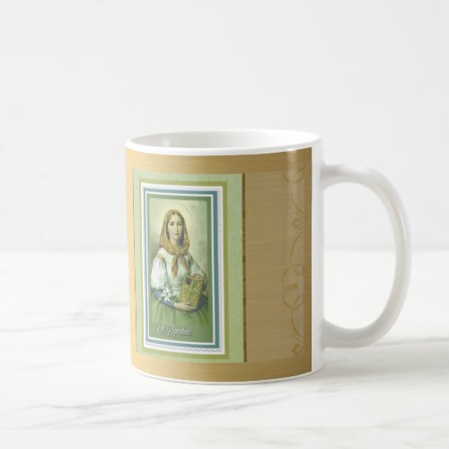 St Dymphna Catholic Prayer Mental Health Coffee Mug