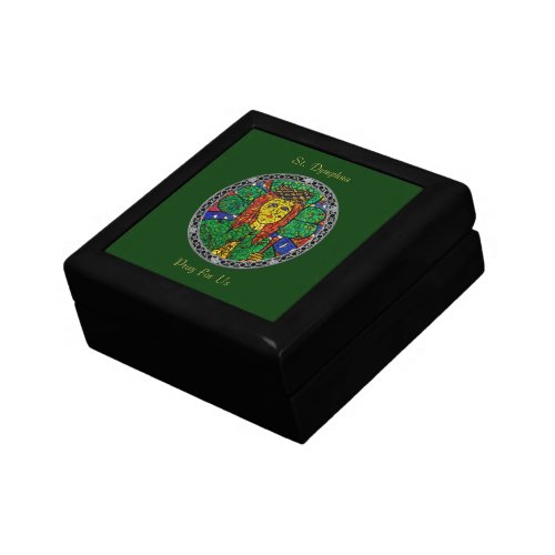 St Dymphna Patron Saint Of Depression And Anxiety Jewelry Box