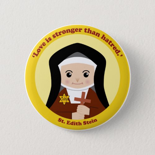 St Edith Stein Button