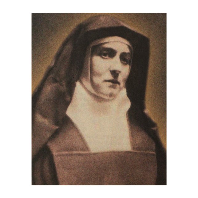 St. Edith Stein Wood Wall Art (Front)