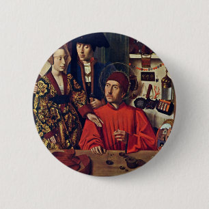 St. Eligius In His Goldsmith Workshop, By Christu Button