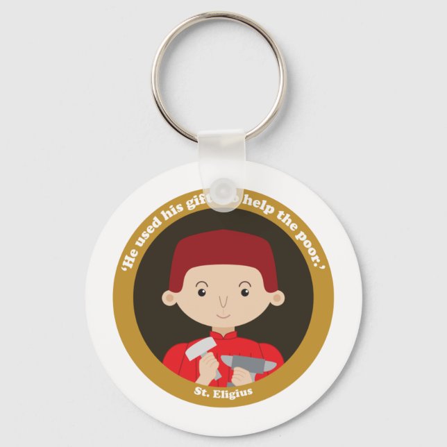 St. Eligius Keychain (Front)