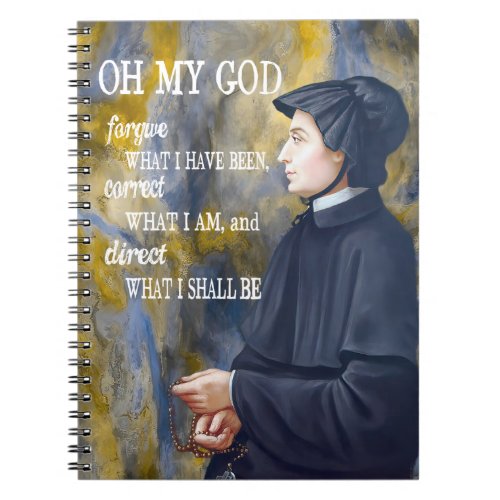 St Elizabeth Ann Seton Catholic Saint   Notebook