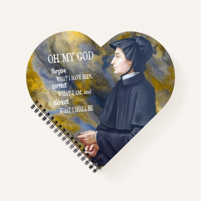 St Elizabeth Ann Seton Catholic Saint   Notebook (Front)